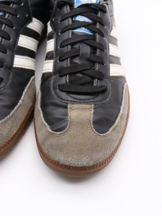 adidas Samba Vegan Shoes  Adidas Samba Vegan Black Gum Men\'s Size 10.5 Shoes Sneakers HO1878